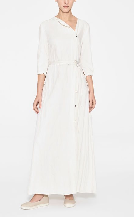 Witte maxi dress