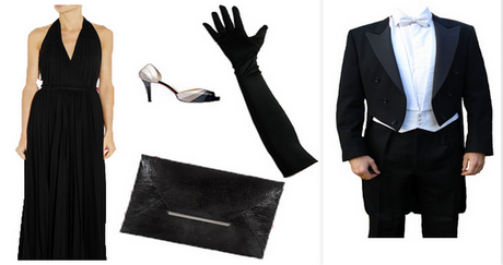 Black tie dresscode bruiloft