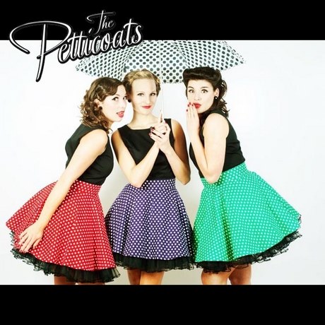 Jaren 50 petticoat