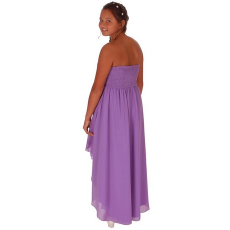 Korte jurk met lange achterkant