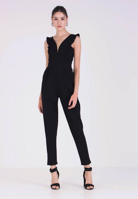 Jumpsuit zwart zalando