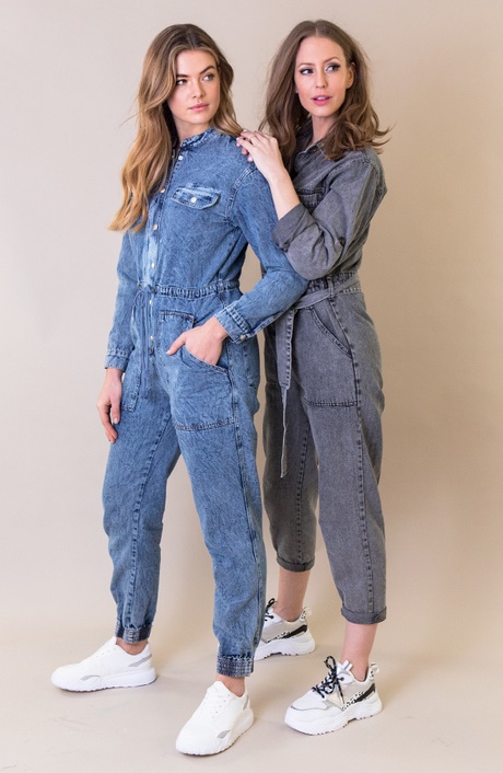 Spijkerjumpsuit