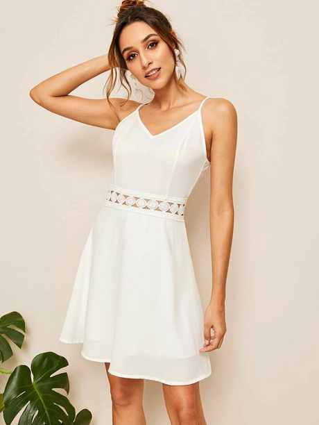Witte jurk shein