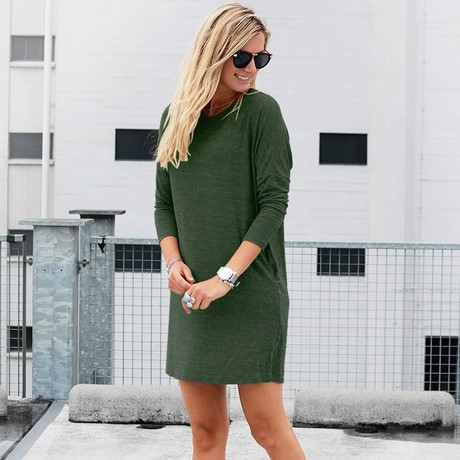 Army groene jurk