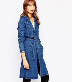 Denim tuniek