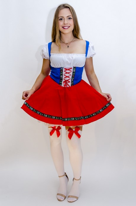 Dirndl jurk strik