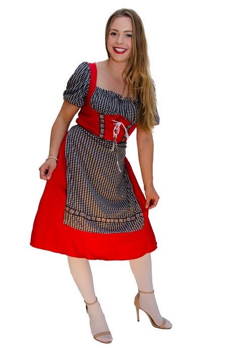 Dirndl jurk strik