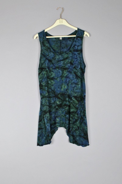 Mintgroene maxi jurk