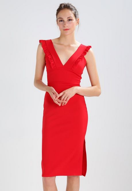 Zalando jurk rood