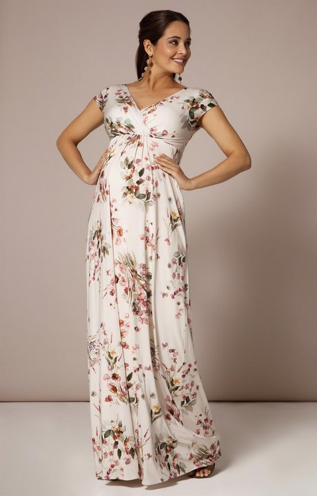 Zwangerschaps maxi dress