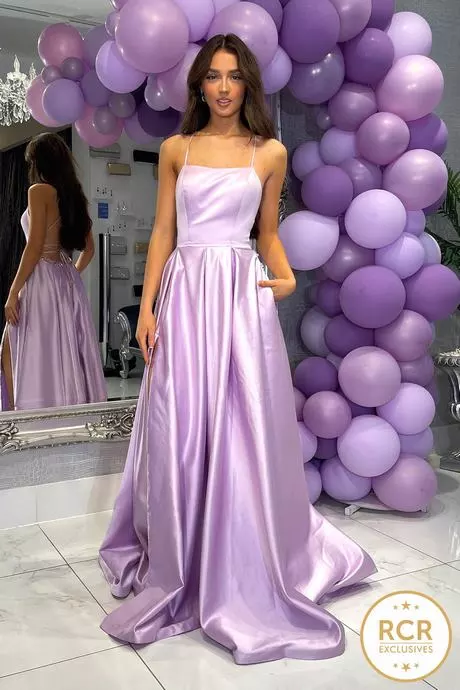 Donker paars prom dresses 2023