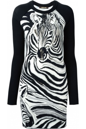 Jurk zebraprint