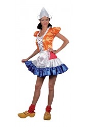 Oranje jurk carnaval