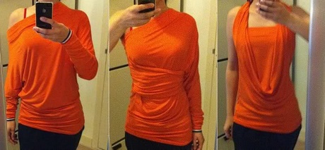 Oranje supertrash jurkje