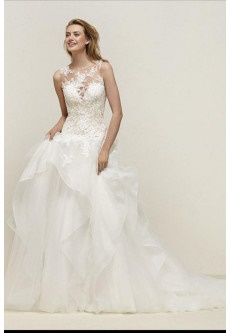 Pronovias korte trouwjurk