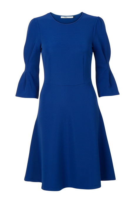 A lijn jurk blauw