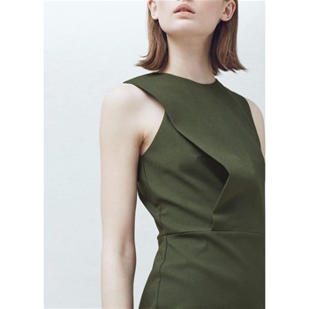 Mango groene jurk