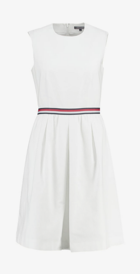 Witte jurk a lijn