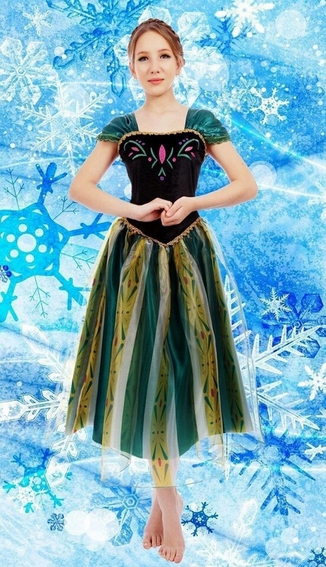 Anna verkleedjurk frozen 2