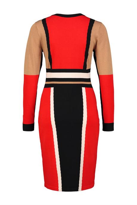 Gebreide bodycon jurk