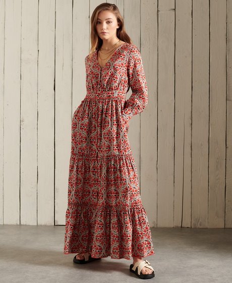 Maxi jurk boho