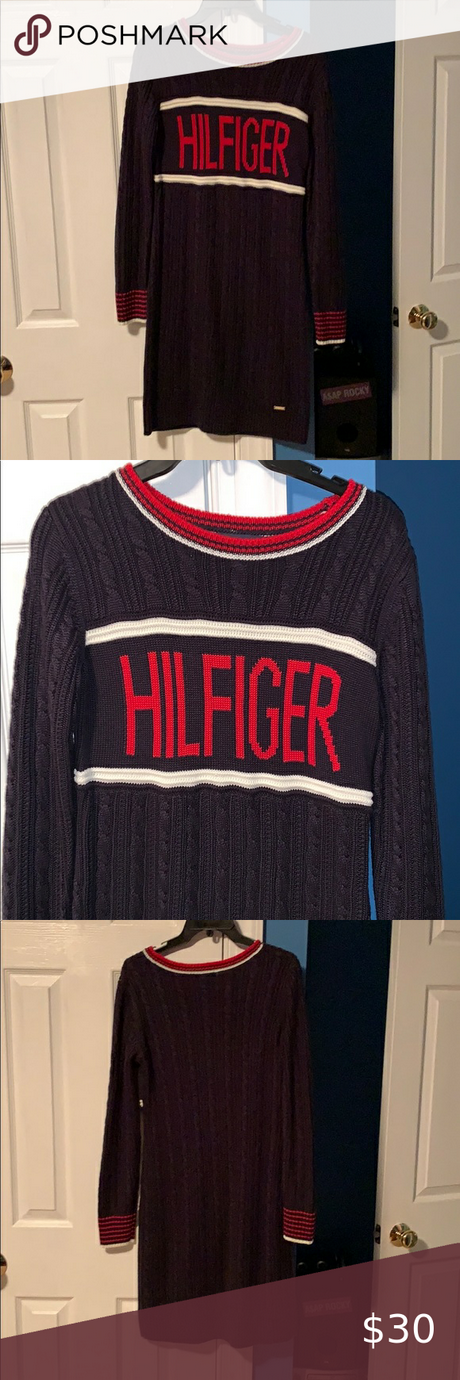 Sweater jurk tommy hilfiger