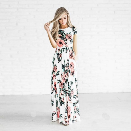 Korte maxi dress