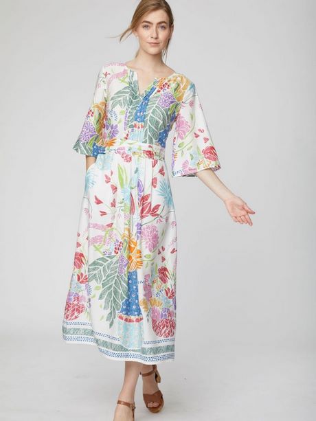 Maxi jurk met print