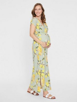 Zwangerschapskleding maxi jurk