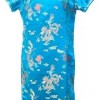 Chinese jurk blauw