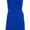 Kobalt blauwe jurk steps