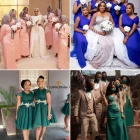 Afrikaanse bruidsmeisjesjurken 2023