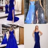 Blauwe prom dresses 2024