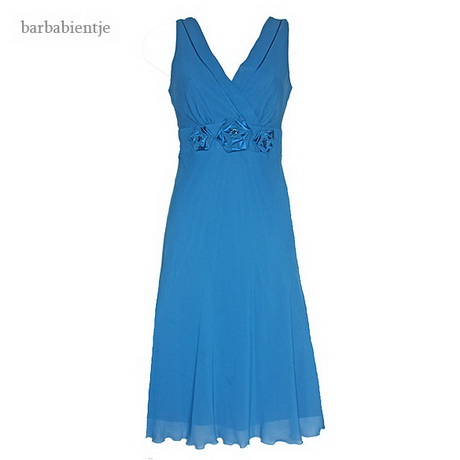 Blauwe jurken