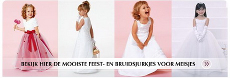 Bruidsmode voor kinderen