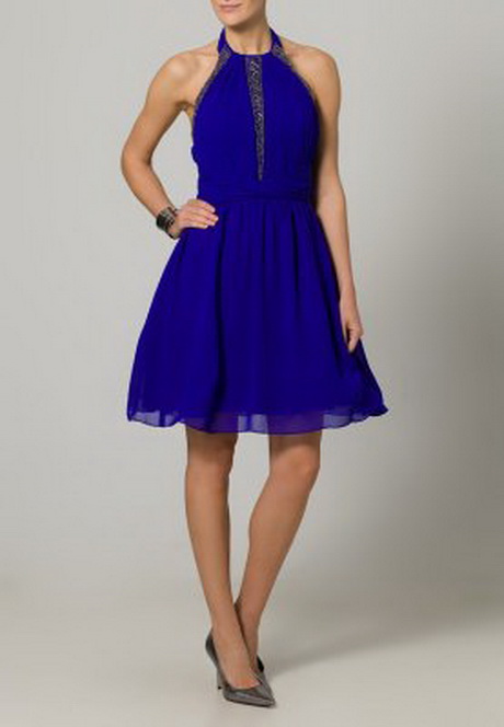 Cocktail jurk blauw