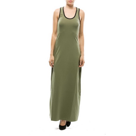 Maxi dress groen