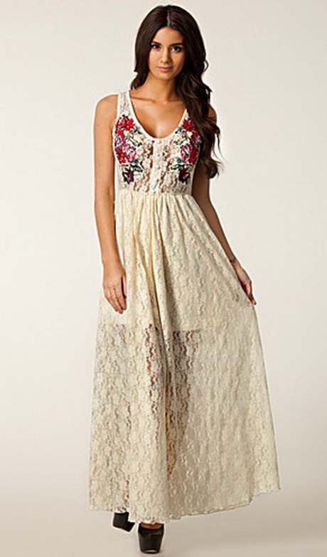 Maxi dress kant