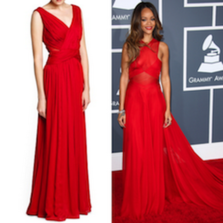 Maxi dress rood