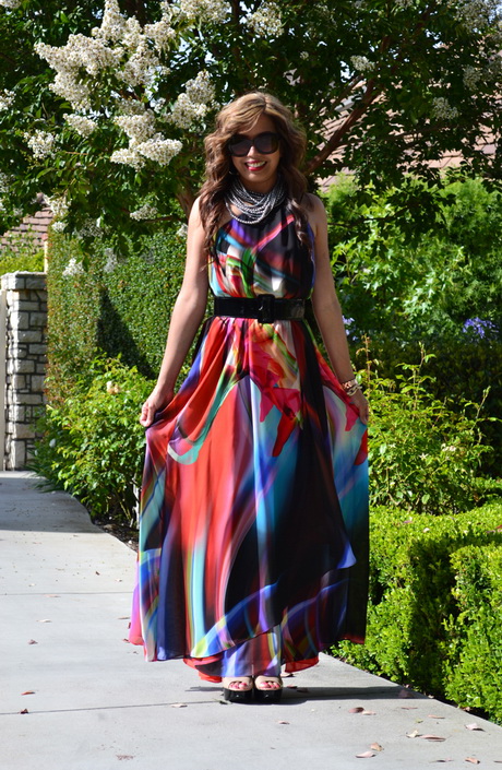 Maxi dress strand