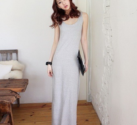 Maxi dress strand