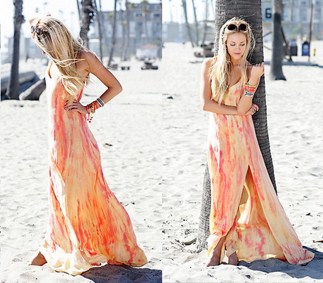 Maxi dress strand