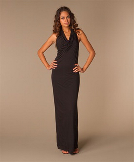 Maxi dress zwart