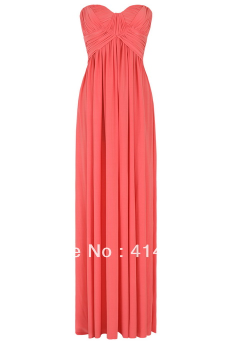 Maxi jurk strapless