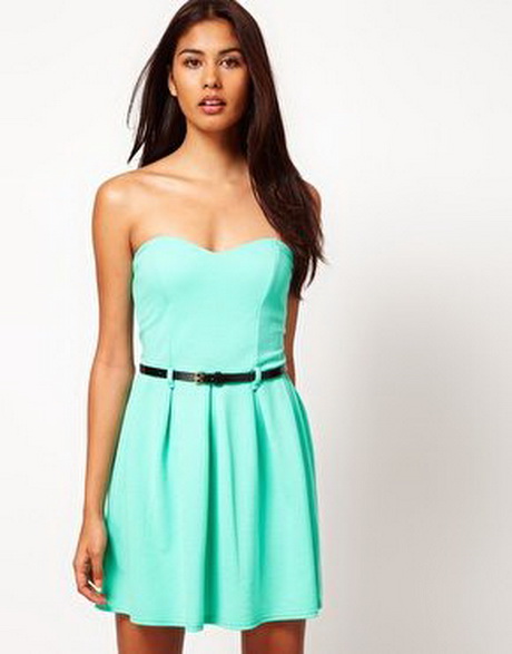 Mint groene jurk