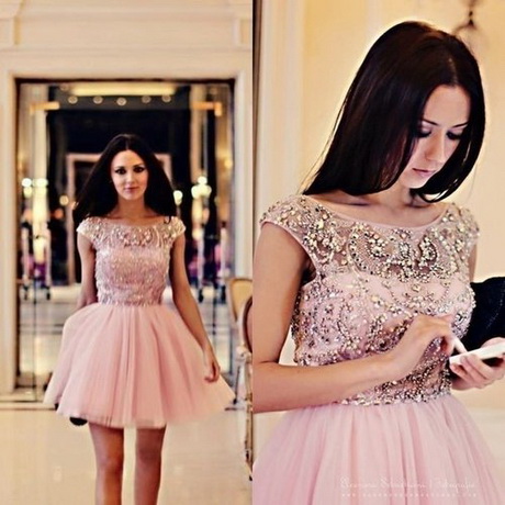 Roze glitter jurk