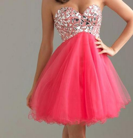 Roze glitter jurk