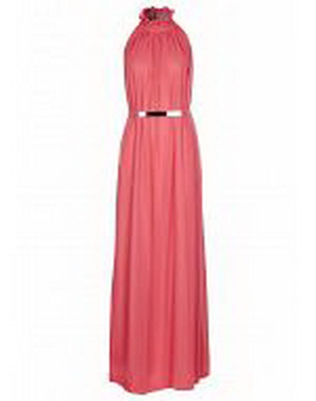 Roze maxi dress