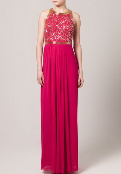 Roze maxi jurk