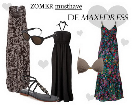 Zomer maxi jurk